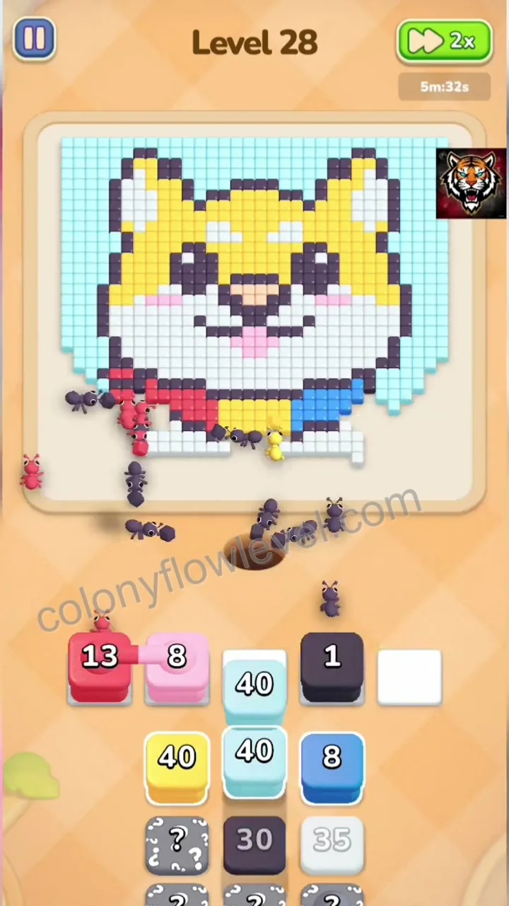 Colony Flow Level 28 step 3