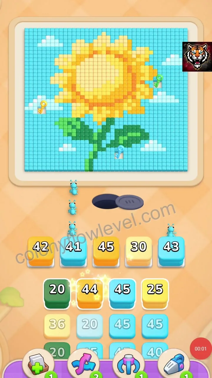 Colony Flow Level 230 step 2