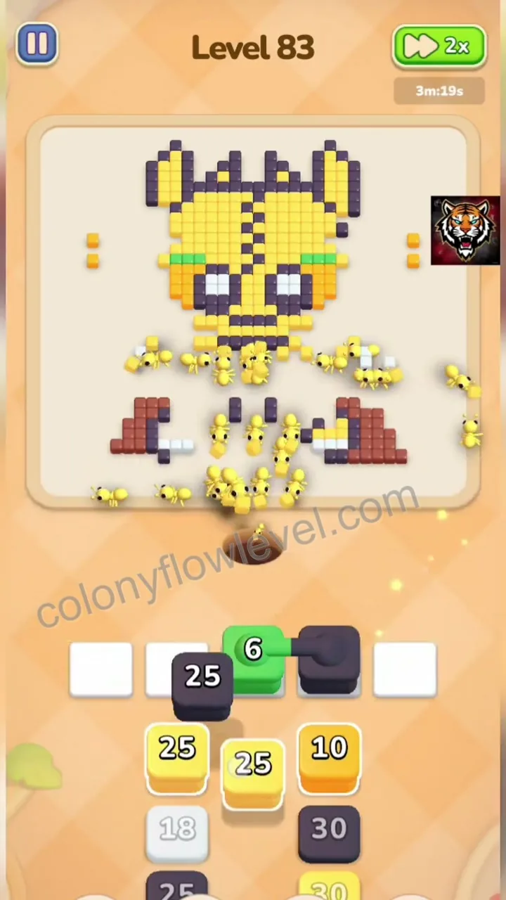 Colony Flow Level 83 step 4