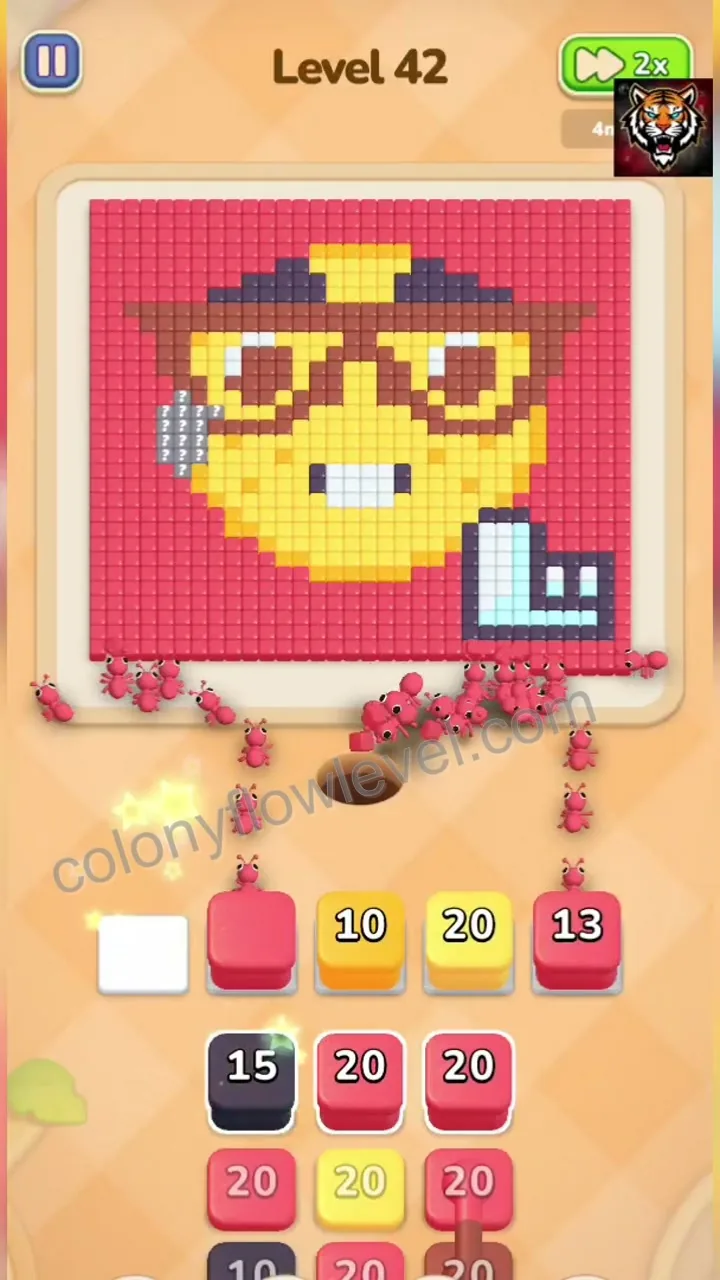 Colony Flow Level 42 step 2
