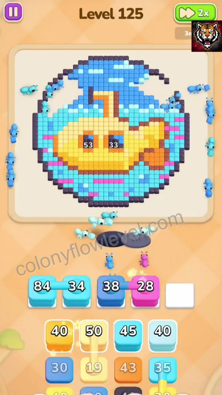 Colony Flow Level 125 step 3