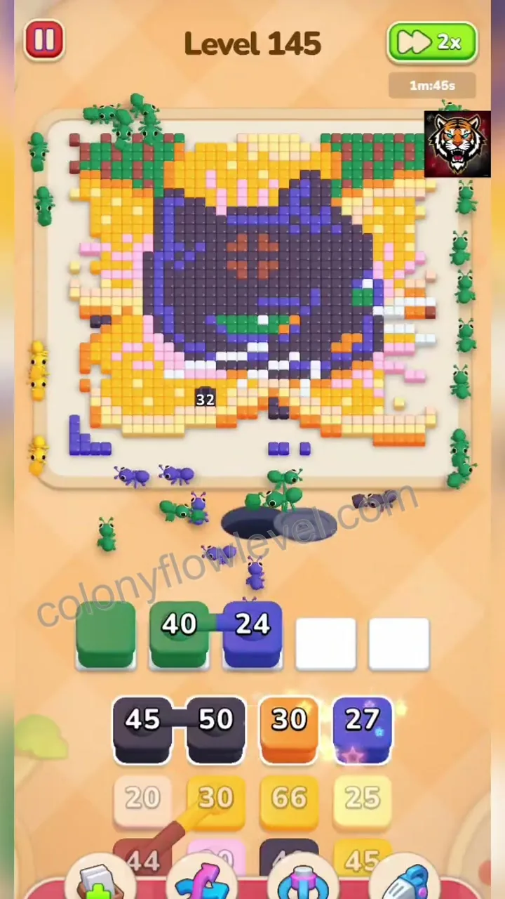 Colony Flow Level 145 step 3