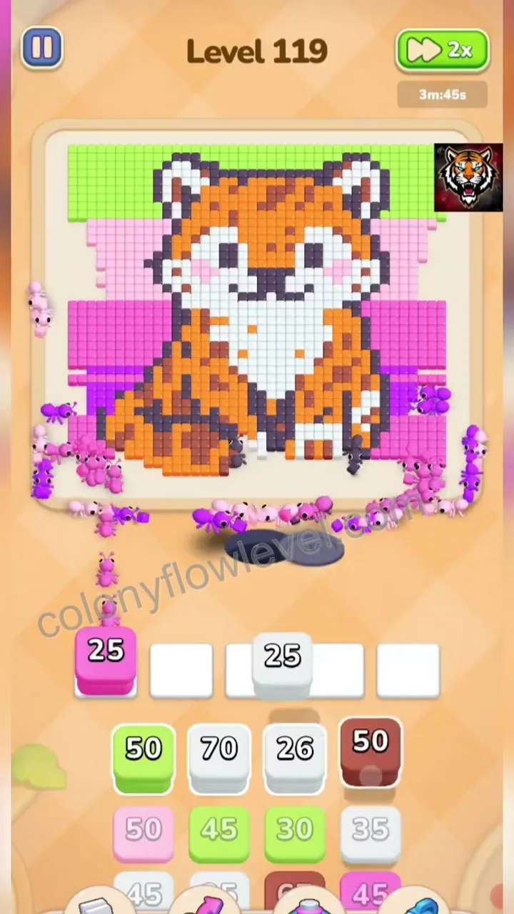 Colony Flow Level 119 step 3