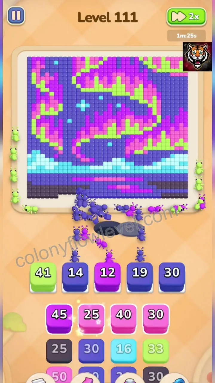 Colony Flow Level 111 step 2