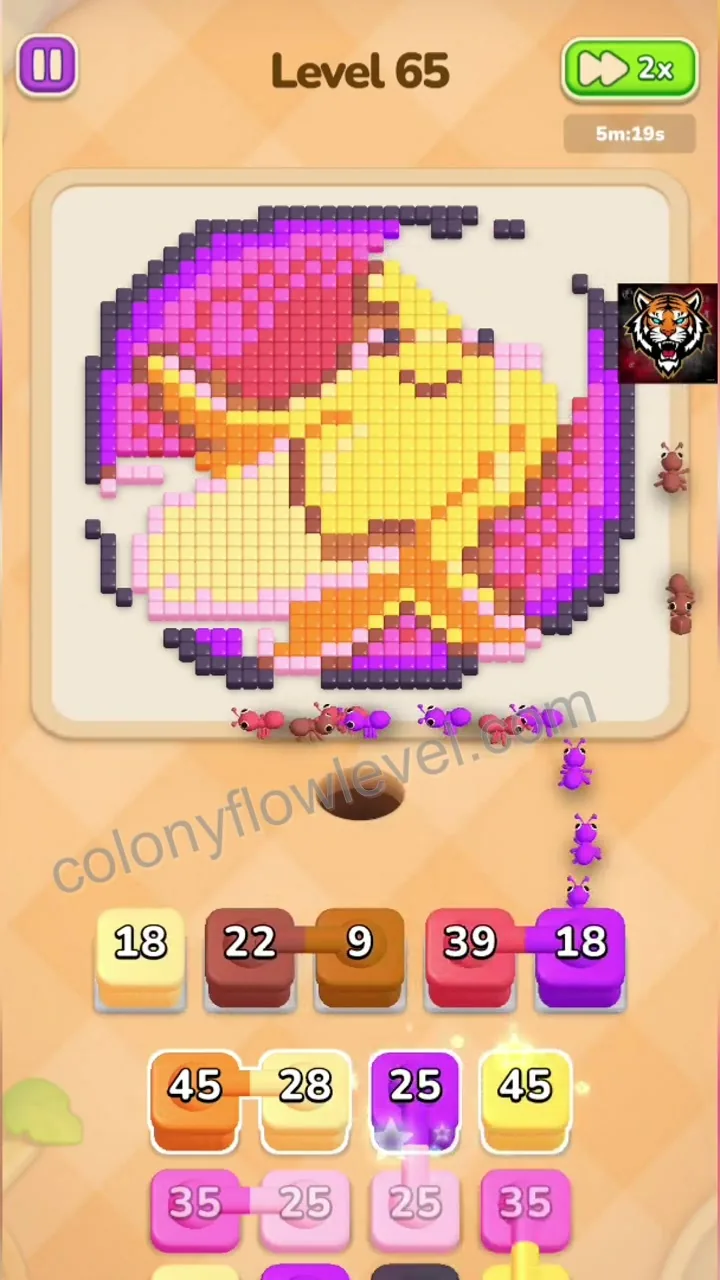Colony Flow Level 65 step 3