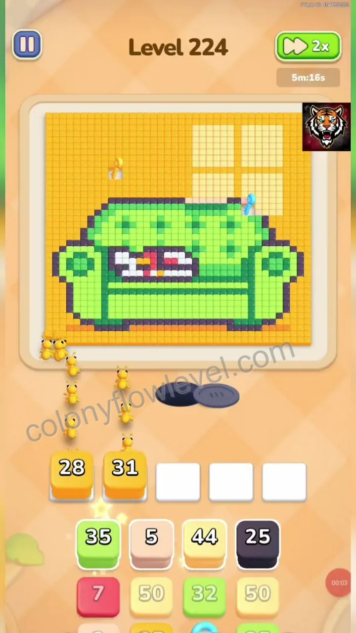 Colony Flow Level 224 step 2