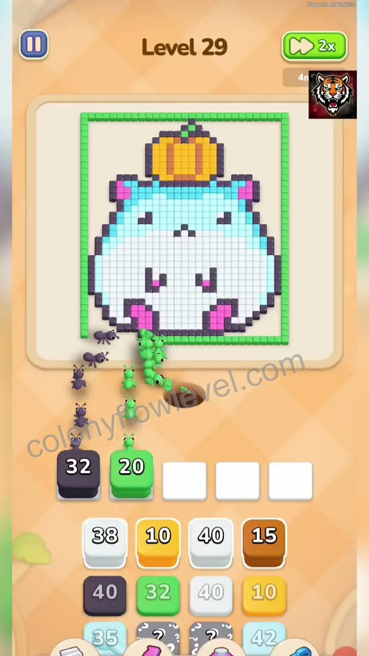 Colony Flow Level 29 step 2