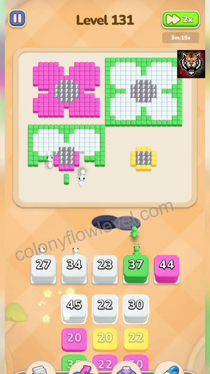 Colony Flow Level 131 step 4