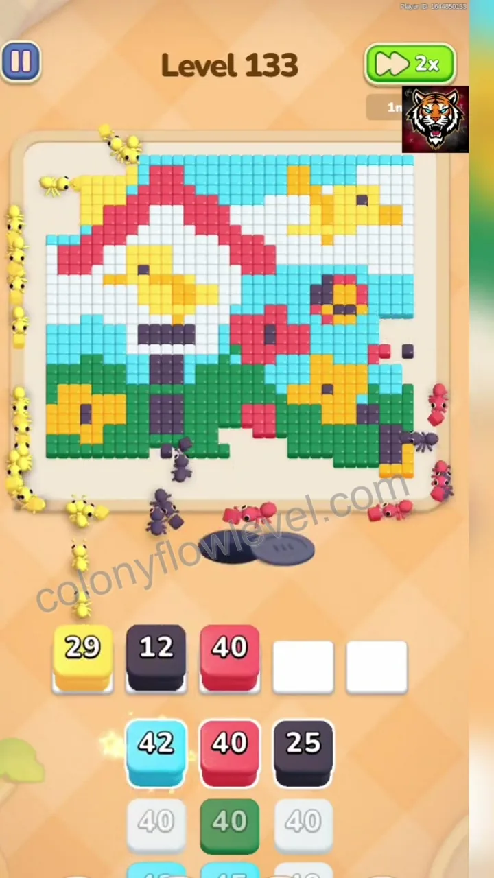 Colony Flow Level 133 step 3