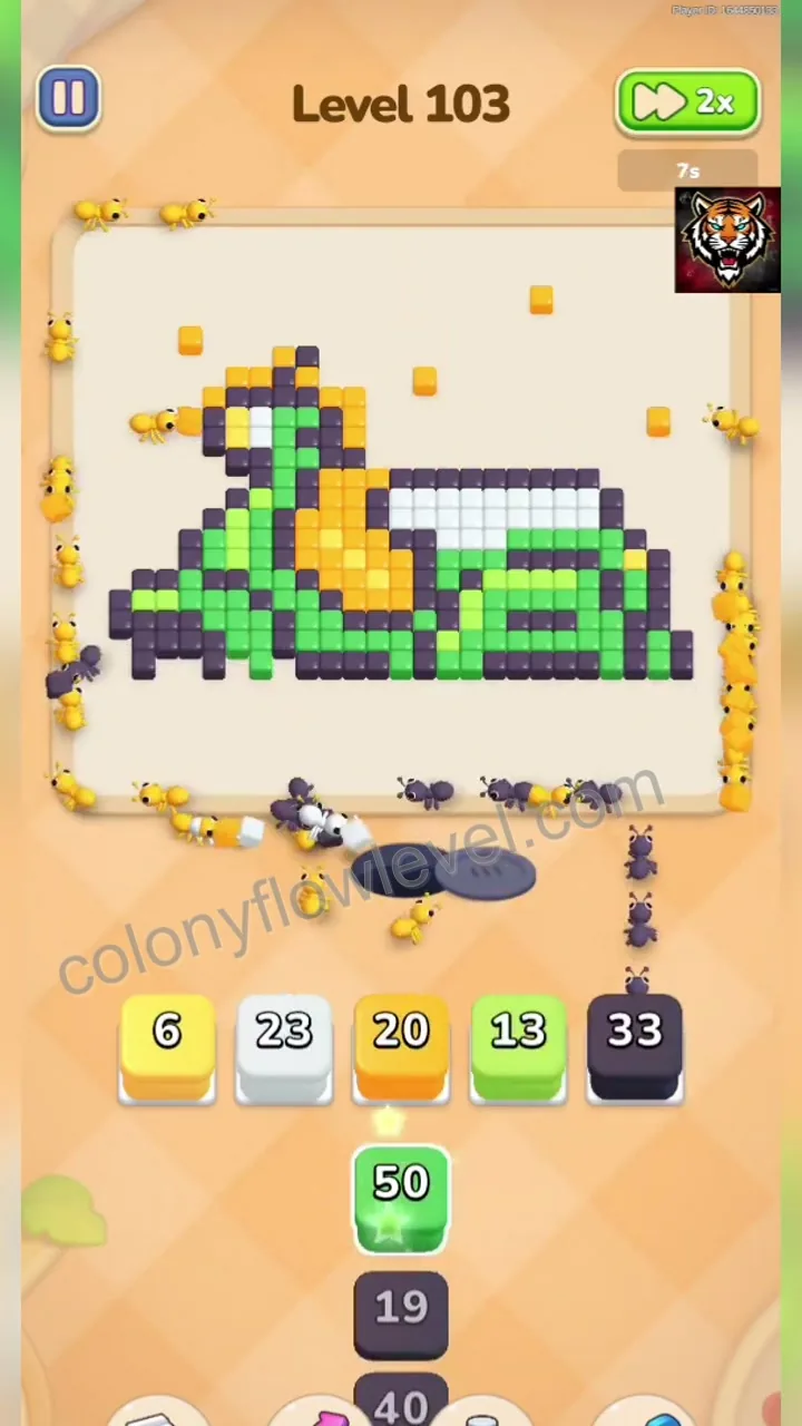 Colony Flow Level 103 step 3