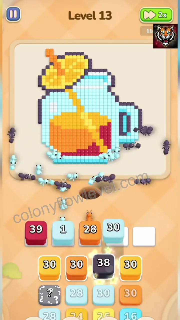 Colony Flow Level 13 step 3