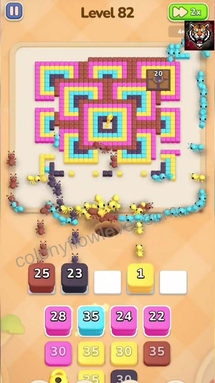 Colony Flow Level 82 step 4