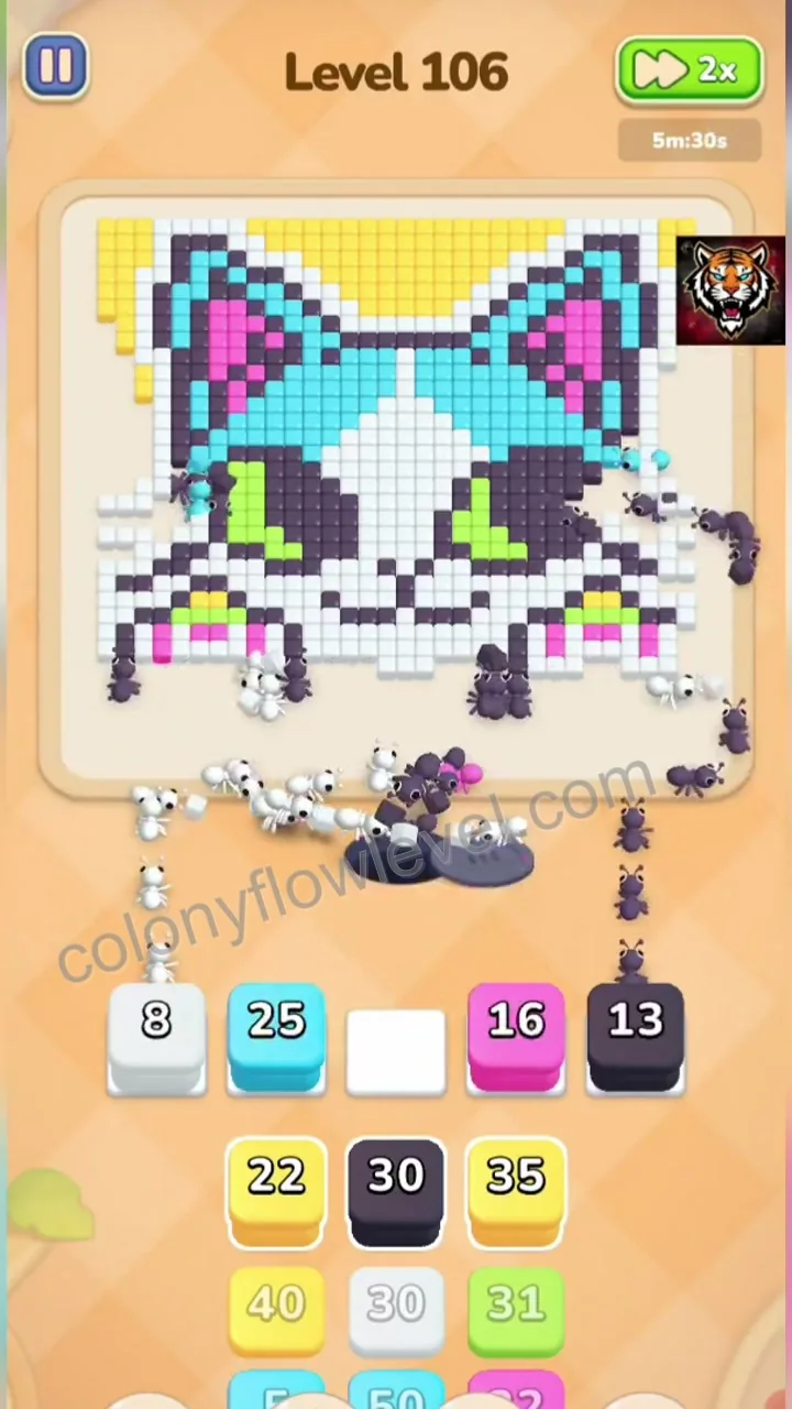 Colony Flow Level 106 step 4