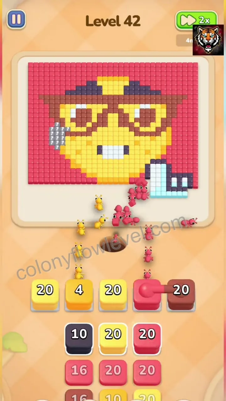 Colony Flow Level 42 step 3