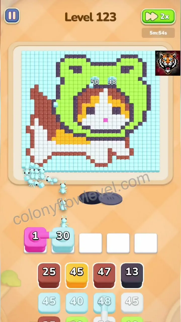 Colony Flow Level 123 step 2
