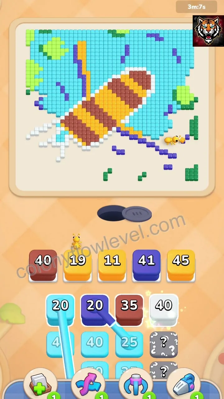 Colony Flow Level 128 step 4