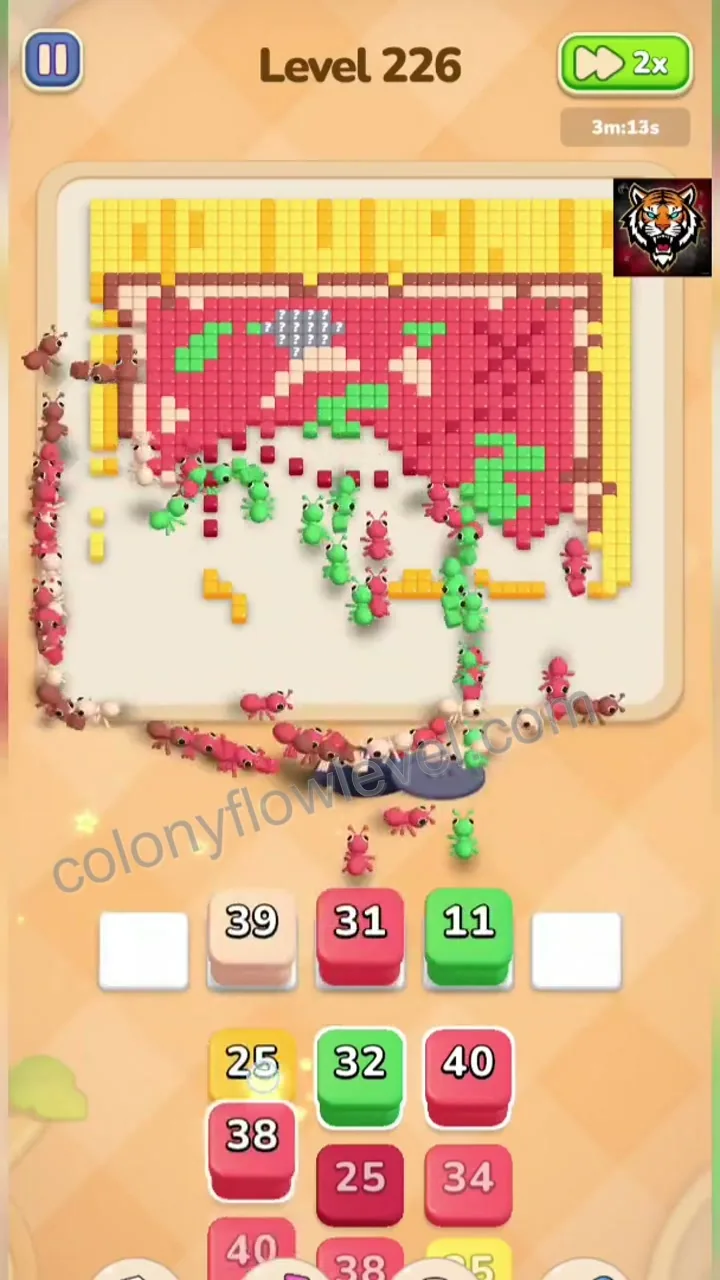 Colony Flow Level 226 step 4