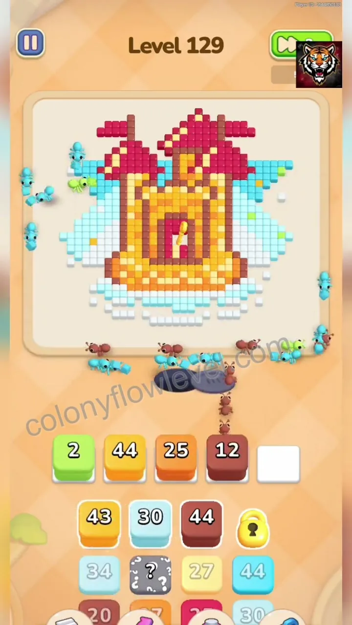 Colony Flow Level 129 step 3
