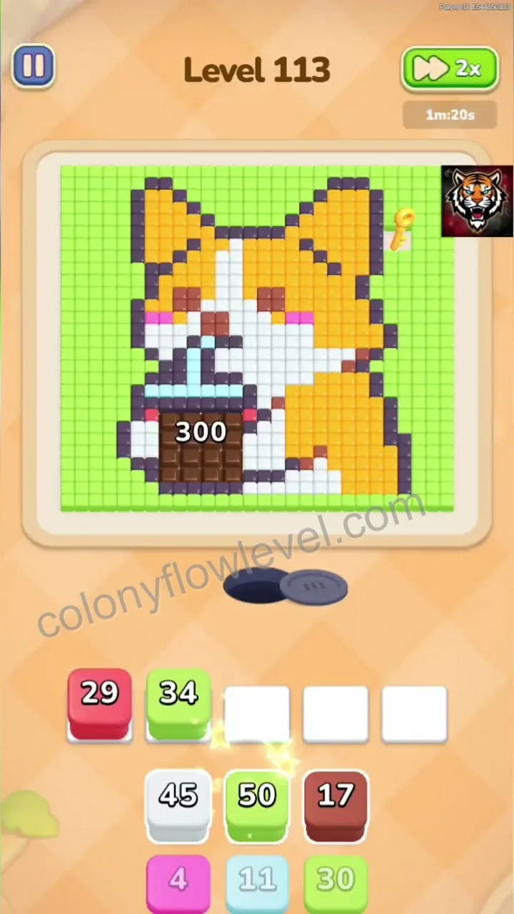 Colony Flow Level 113 step 2