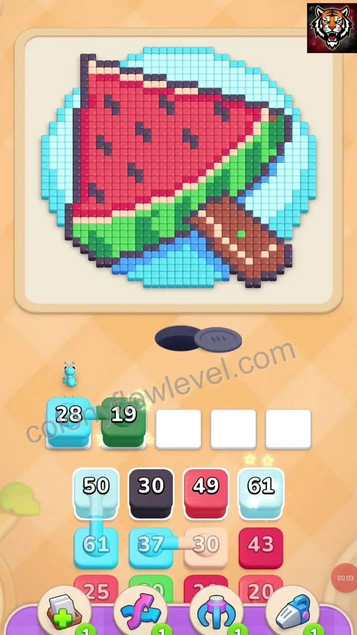 Colony Flow Level 195 step 2