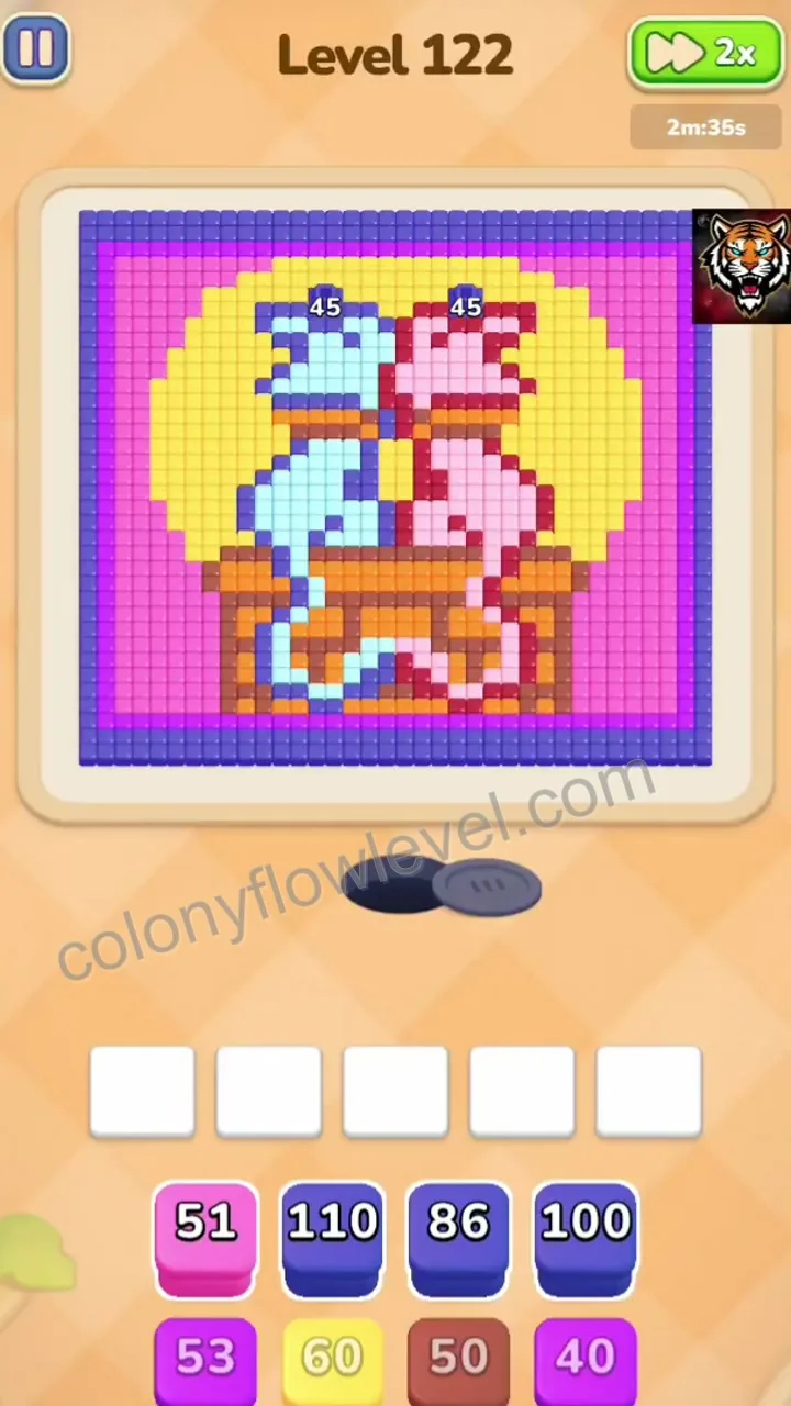 Colony Flow Level 122