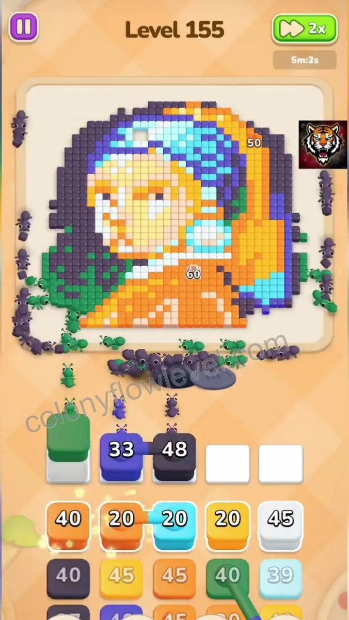 Colony Flow Level 155 step 3