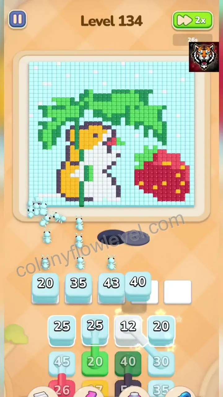 Colony Flow Level 134 step 2