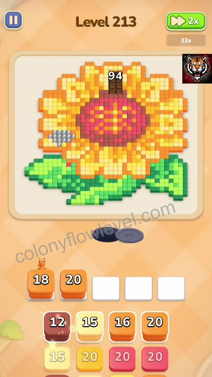 Colony Flow Level 213 step 2