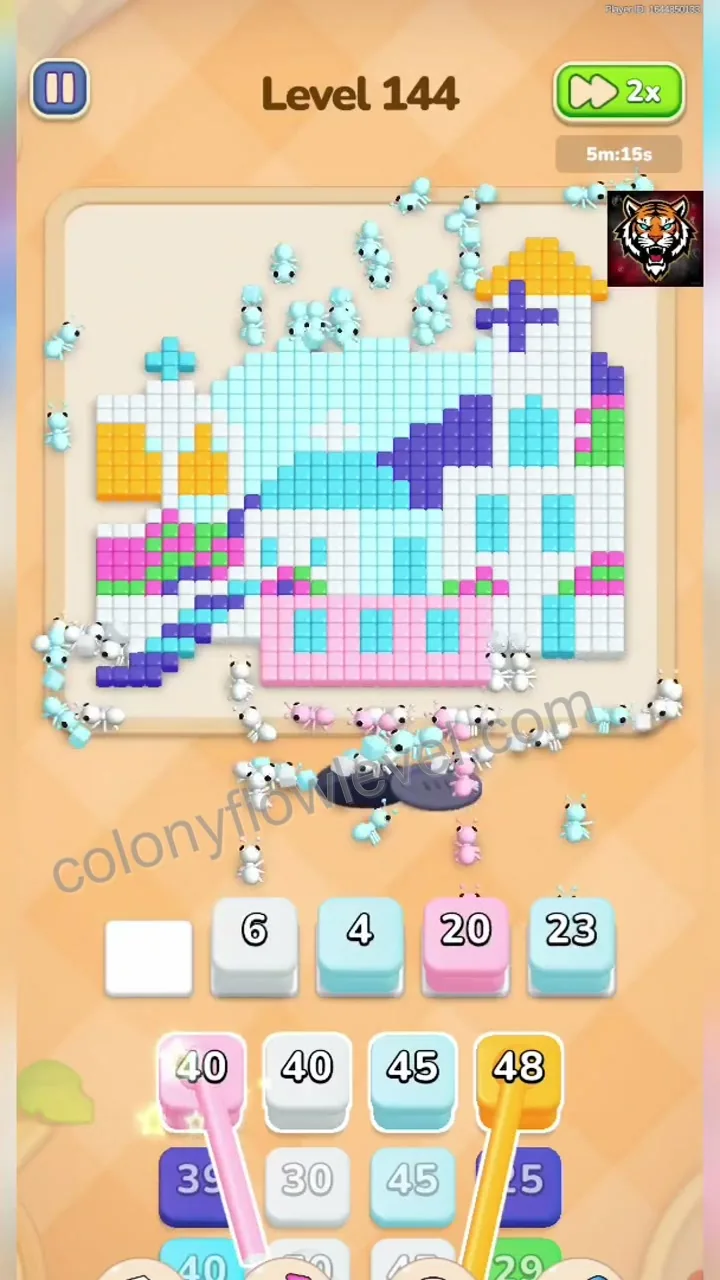 Colony Flow Level 144 step 3