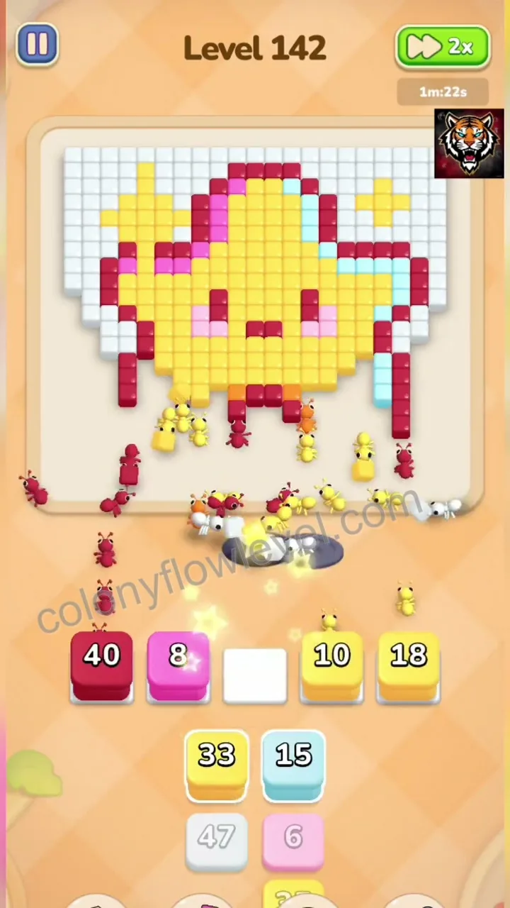 Colony Flow Level 142 step 3
