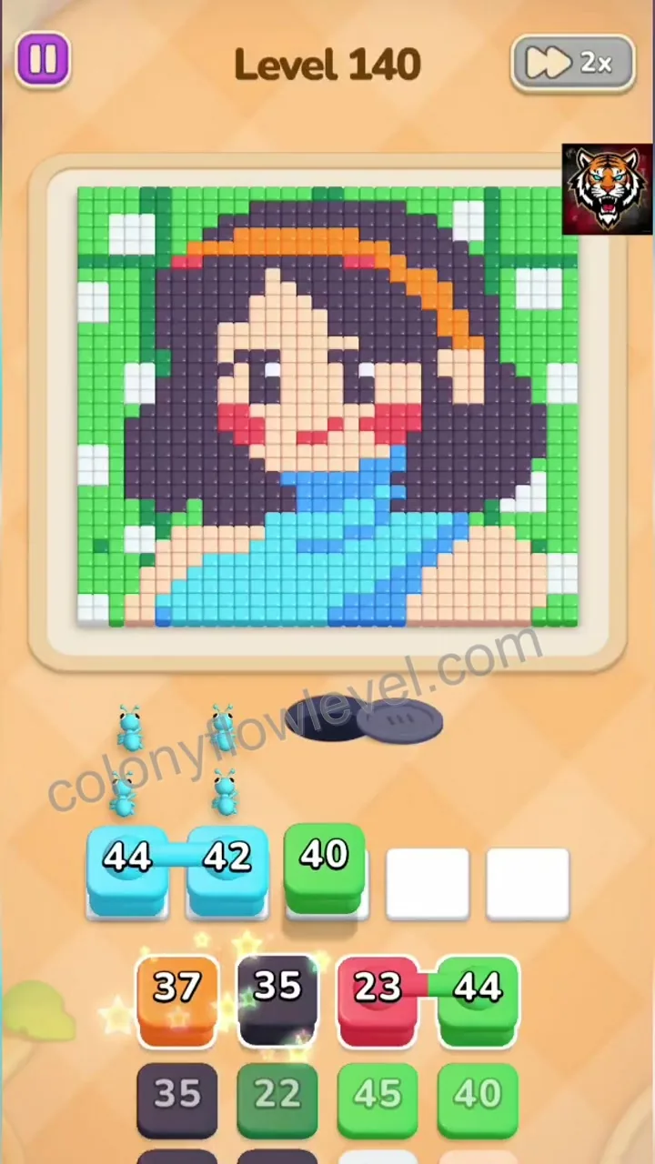 Colony Flow Level 140 step 2