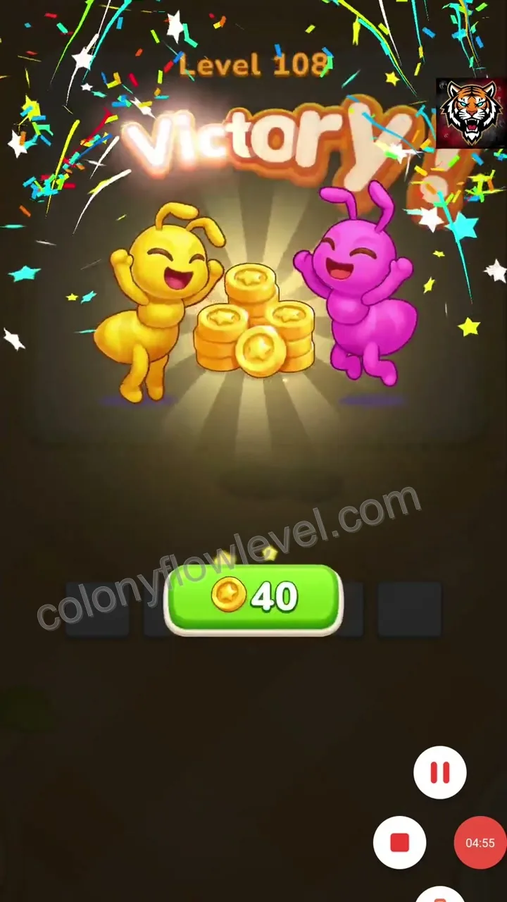 Colony Flow Level 108 step 4