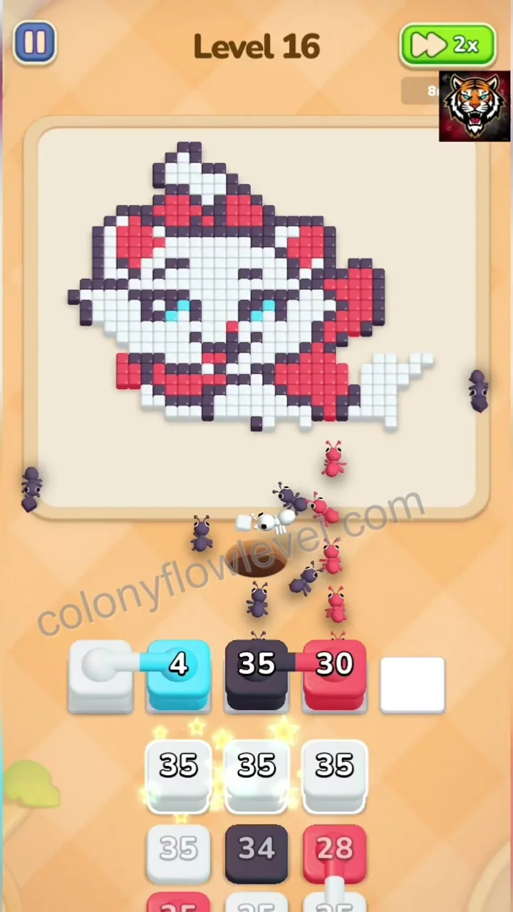 Colony Flow Level 16 step 3
