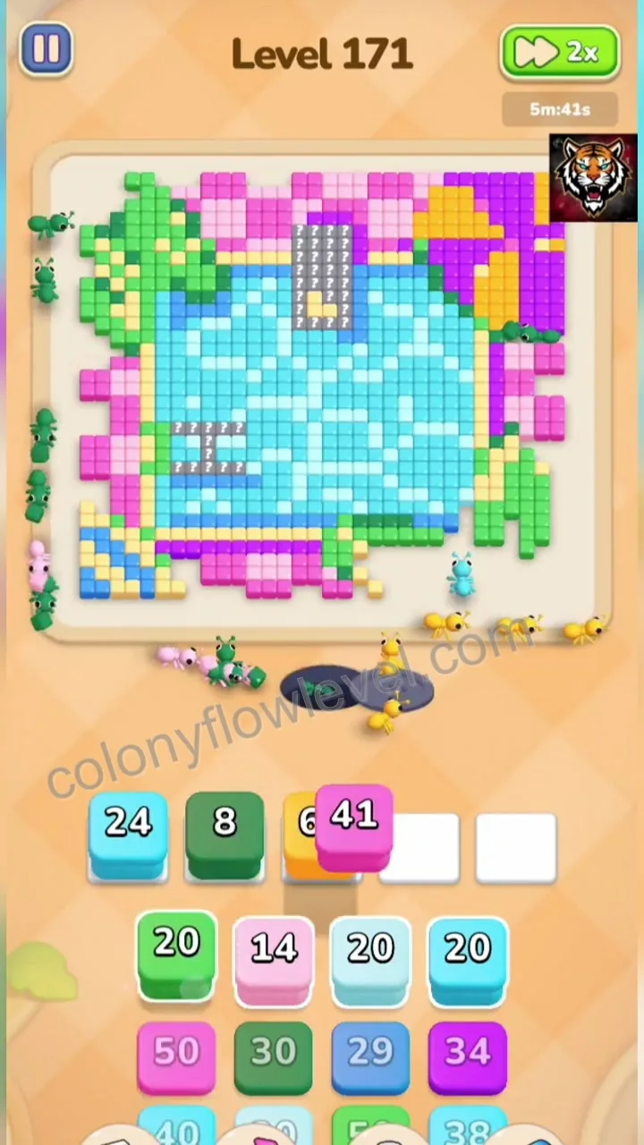Colony Flow Level 171 step 3