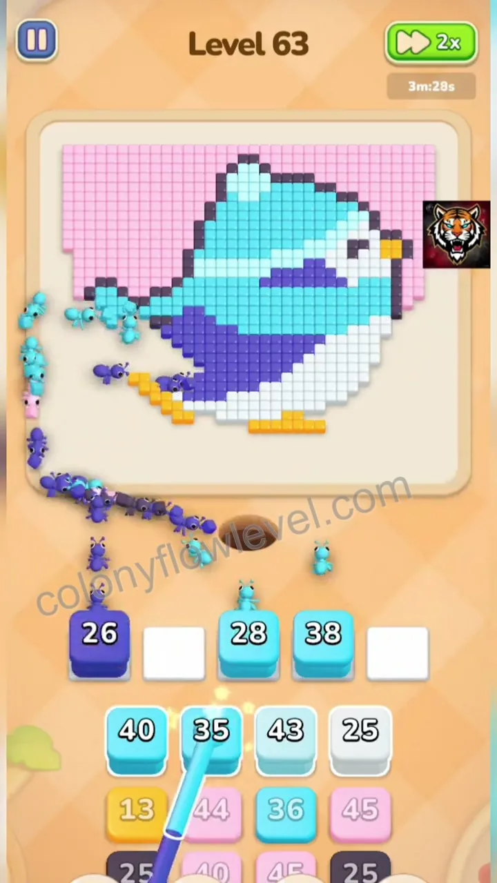Colony Flow Level 63 step 3