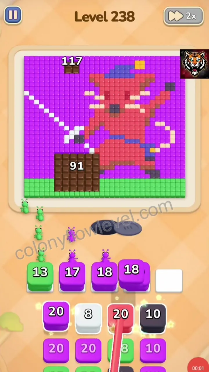 Colony Flow Level 238 step 2