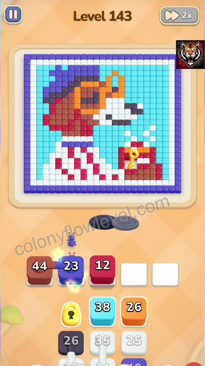 Colony Flow Level 143 step 2