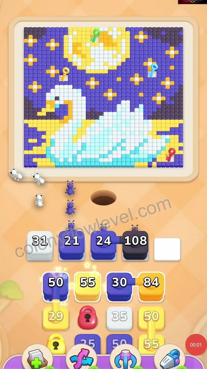 Colony Flow Level 60 step 2