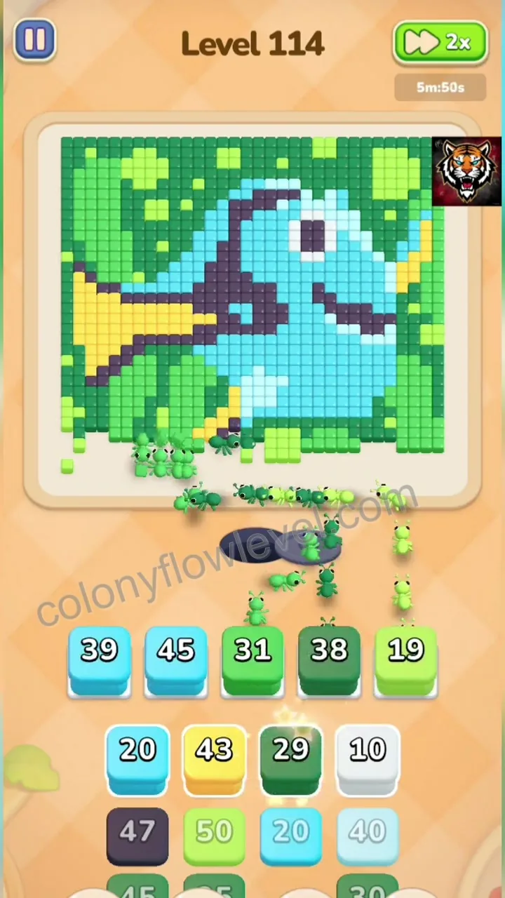 Colony Flow Level 114 step 3