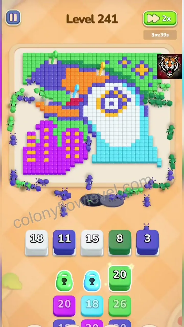 Colony Flow Level 241 step 4
