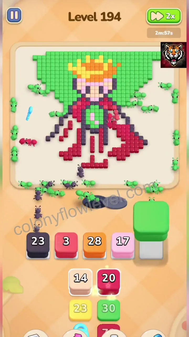 Colony Flow Level 194 step 4