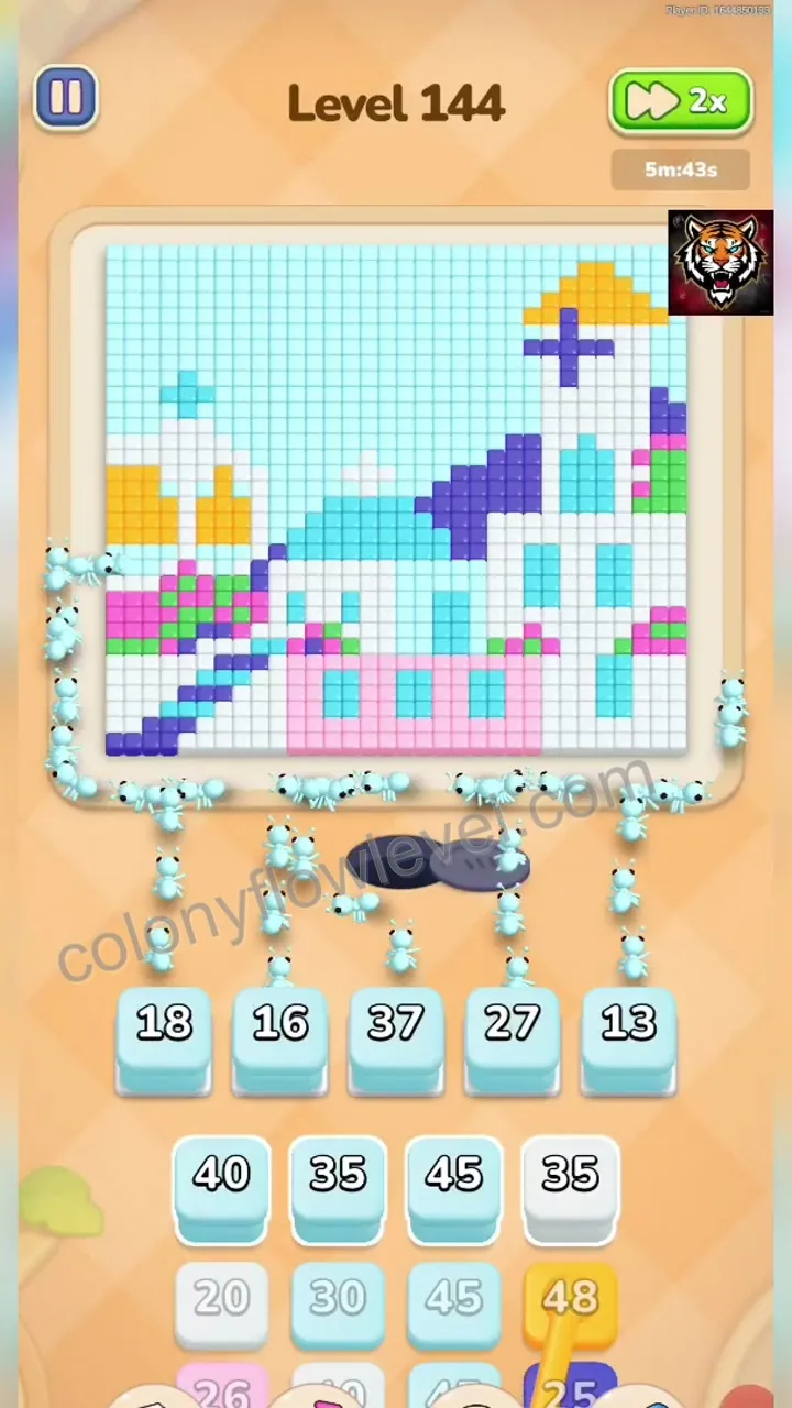 Colony Flow Level 144 step 2