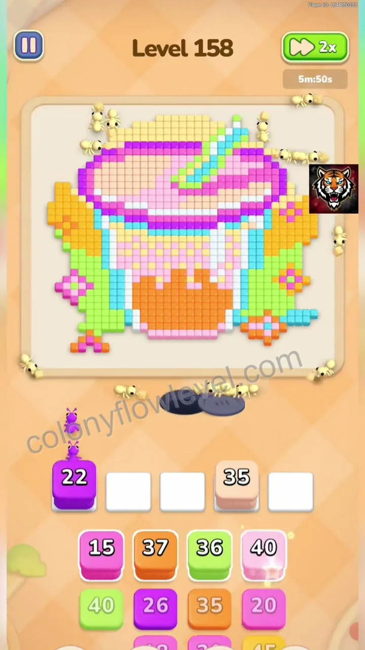 Colony Flow Level 158 step 4