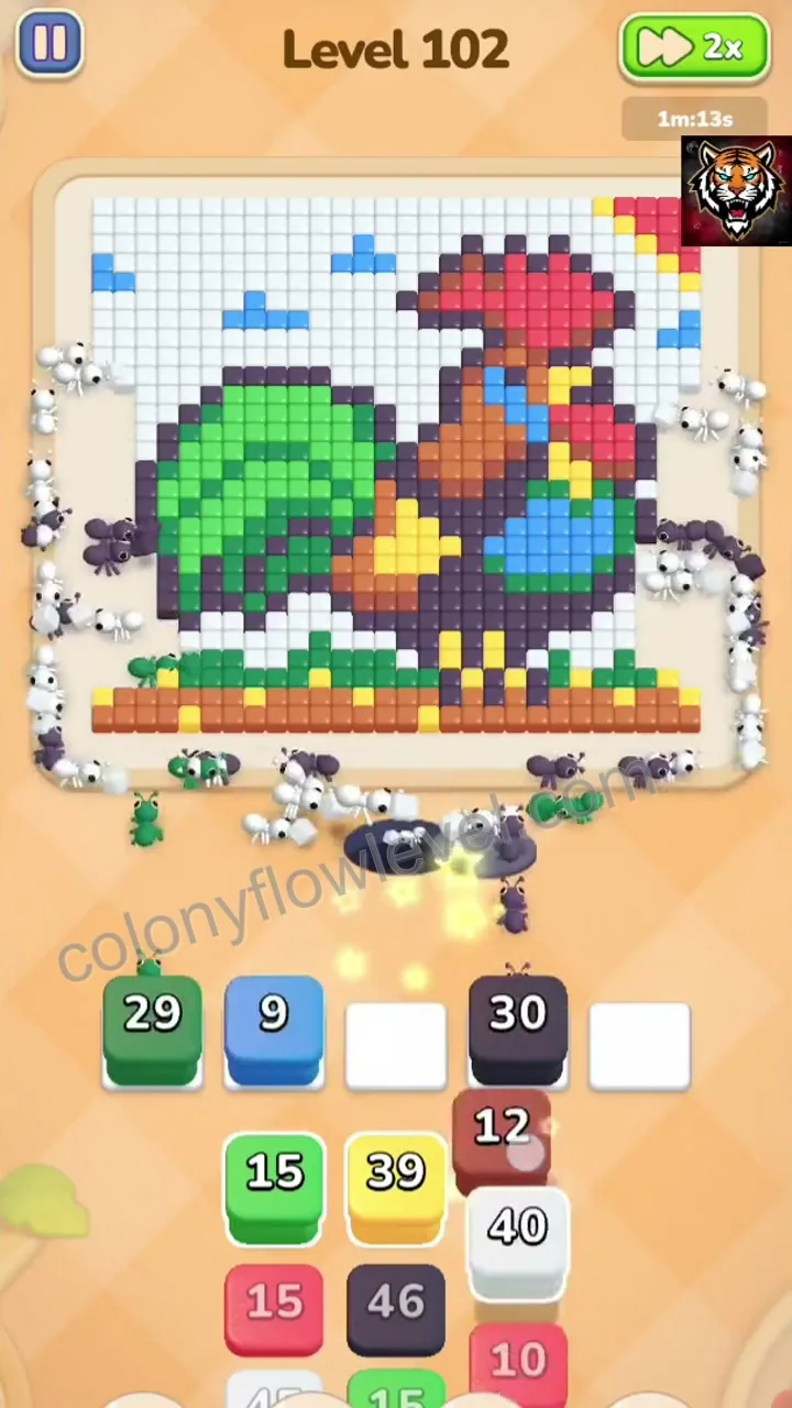 Colony Flow Level 102 step 3