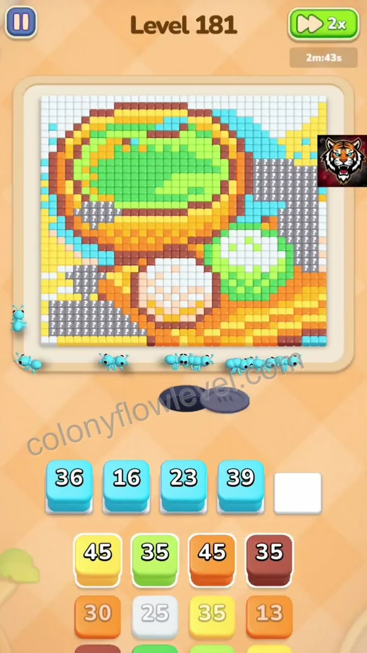 Colony Flow Level 181 step 2
