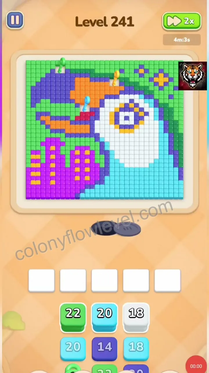 Colony Flow Level 241