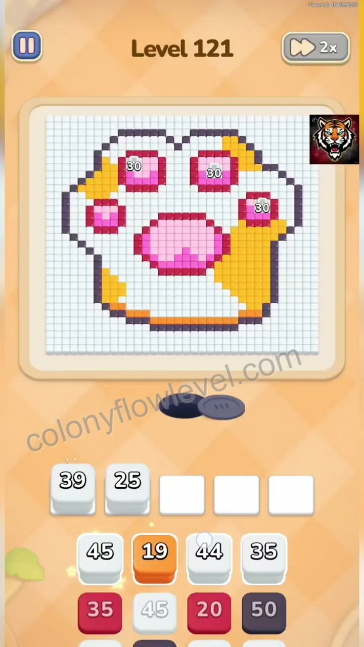 Colony Flow Level 121 step 2