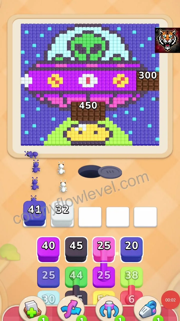 Colony Flow Level 105 step 2