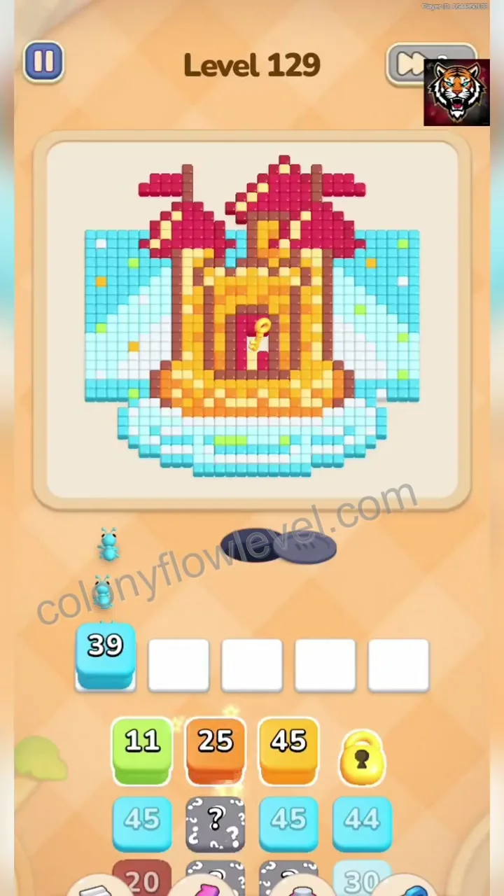 Colony Flow Level 129 step 2