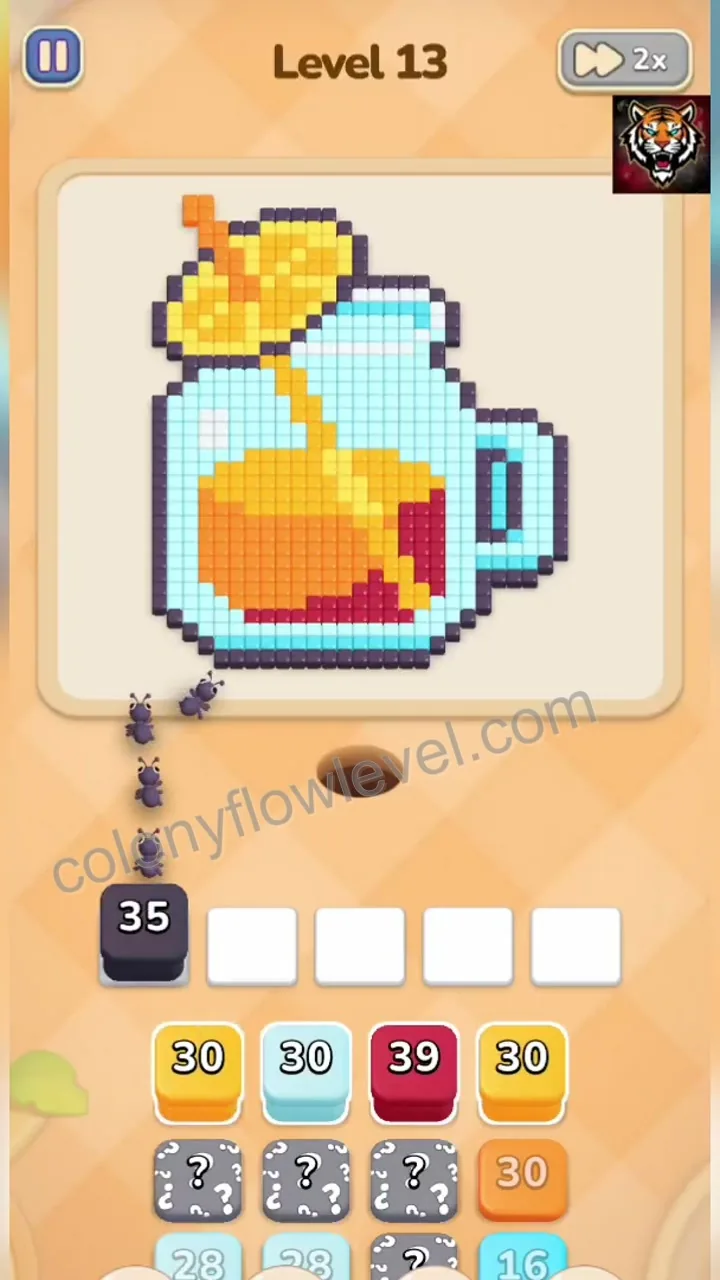 Colony Flow Level 13 step 2